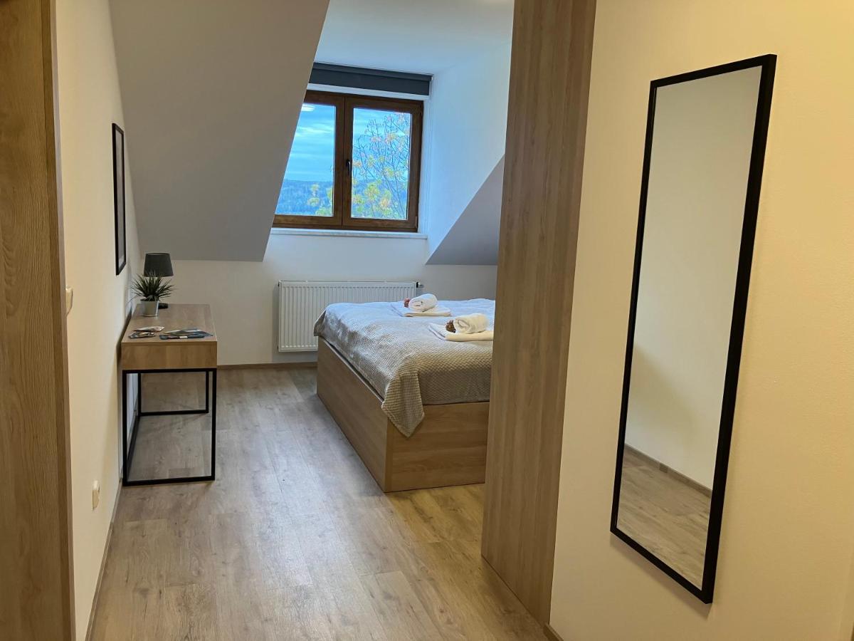 Apartman Nahore Vacov Bagian luar foto